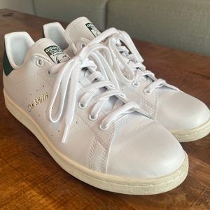 Adidas Stan Smith / Green Accent / Mens Size 10